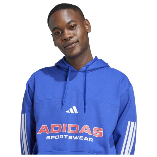 Adidas Ανδρικό φούτερ House of Tiro Fleece Hoodie Adidas Ανδρικό φούτερ House of Tiro Fleece Hoodie